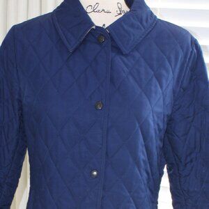 Burberry London - Blue Long Puffer Jacket